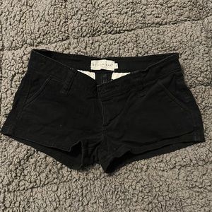 Juniors size 1 little black shorts- BUI•YAH•KAH brand